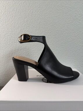 Giani Bernini Women's Olliee Peep Toe Block Heel Shooties NIB
